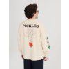 Bobo Choses tričko s dlouhým rukávem Pickles off-white