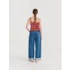 Bobo Choses džíny Striped Wide-Leg Denim Pants dámské