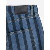 Bobo Choses džíny Striped Wide-Leg Denim Pants dámské