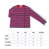 DE SizeGuide Long blau rot
