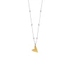 No More accessories Paris Heartbeat Mini Bubble Necklace Gold.jpg